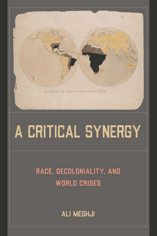 Book cover of A Critical Synergy: Race, Decoloniality, and World Crises