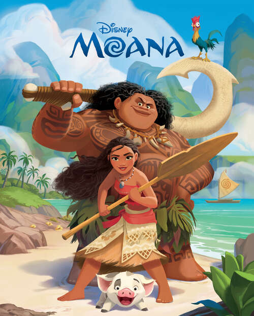Book cover of Moana Big Golden Book (Disney Moana)