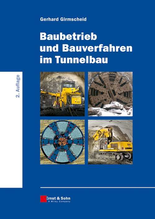 Book cover of Baubetrieb und Bauverfahren im Tunnelbau (2)
