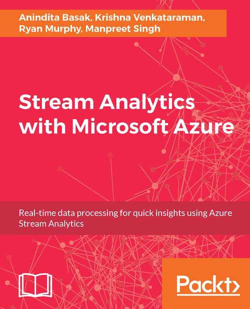Book cover of Stream Analytics with Microsoft Azure