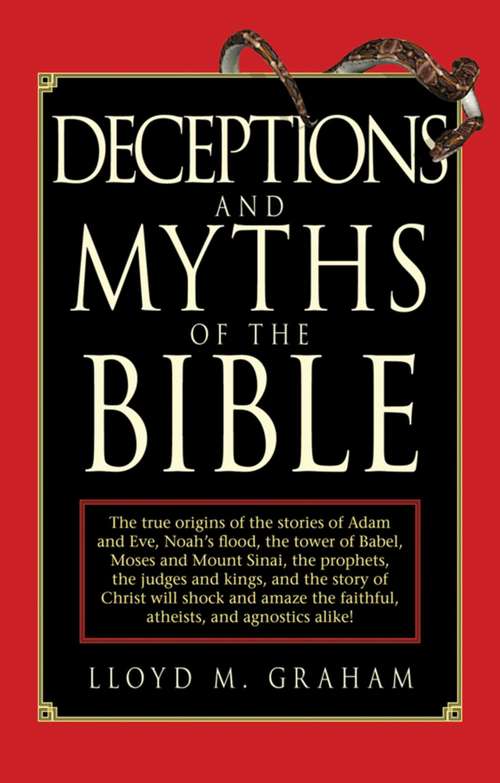 Book cover of Deceptions and Myths of the Bible