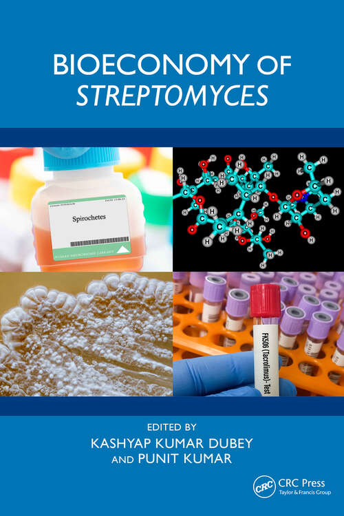 Book cover of Bioeconomy of Streptomyces (1)
