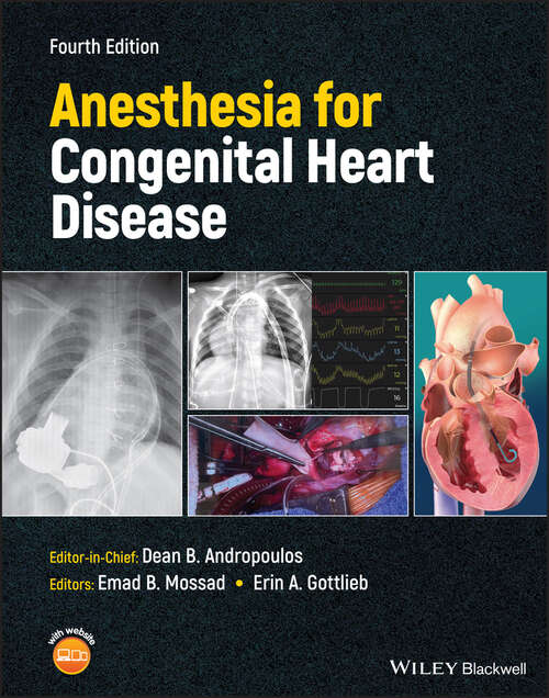 Book cover of Anesthesia for Congenital Heart Disease (4)