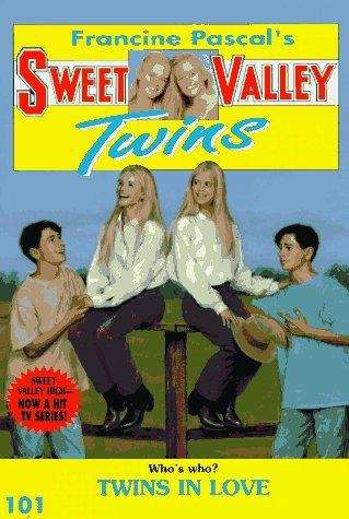 Book cover of Twins in Love (Sweet Valley Twins #101)