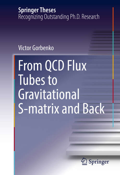 Book cover of From QCD Flux Tubes to Gravitational S-matrix and Back