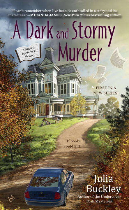 Book cover of A Dark and Stormy Murder (A Writer's Apprentice Mystery #1)
