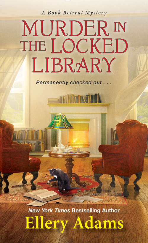 Book cover of Murder in the Locked Library (A Book Retreat Mystery #4)