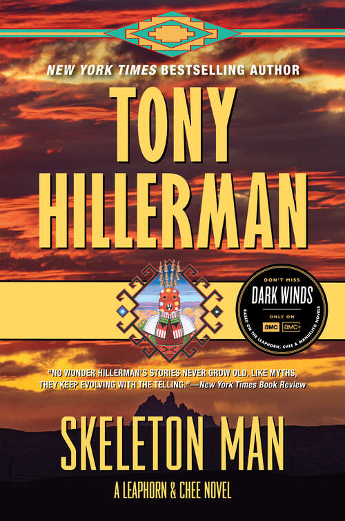Book cover of Skeleton Man: A Leaphorn And Chee Novel (A Leaphorn and Chee Novel #17)