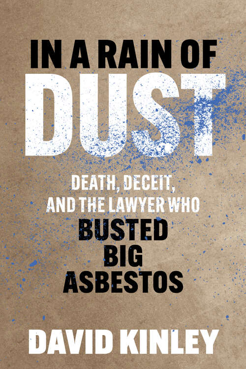 Book cover of In a Rain of Dust: Death, Deceit, and the Lawyer Who Busted Big Asbestos