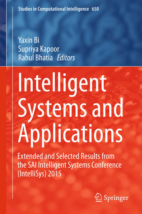 Book cover of Intelligent Systems and Applications