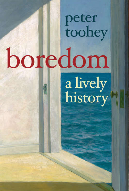 Book cover of boredom