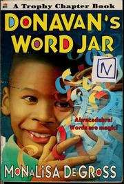 Book cover of Donavan's Word Jar