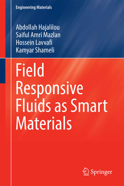 Book cover of Field Responsive Fluids as Smart Materials