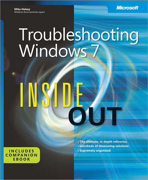 Book cover of Troubleshooting Windows® 7 Inside Out