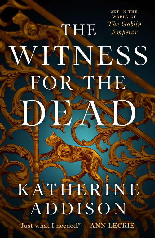 Book cover of The Witness for the Dead