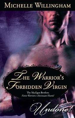 Book cover of The Warrior's Forbidden Virgin