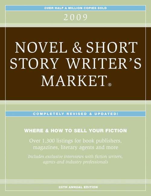 Book cover of 2009 Novel & Short Story Writer's Market (27) (Market)