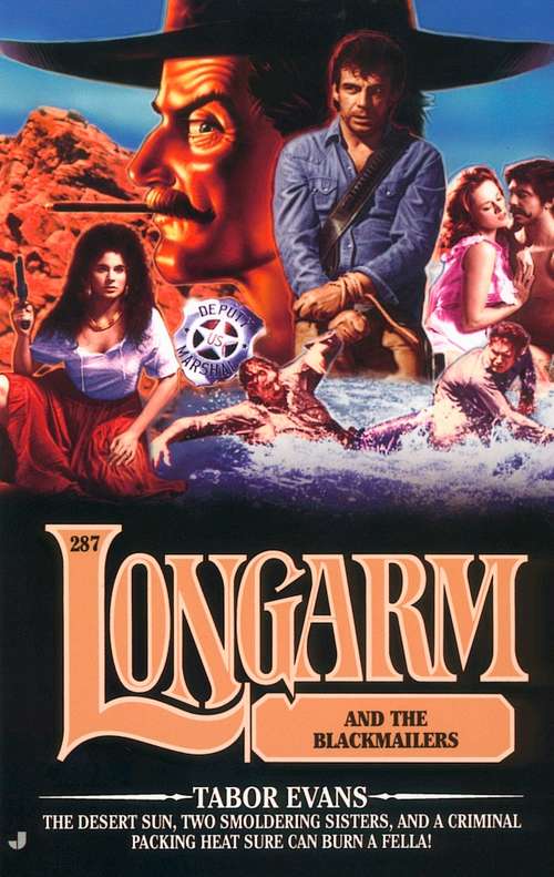 Book cover of Longarm and the Blackmailers (Longarm #287)