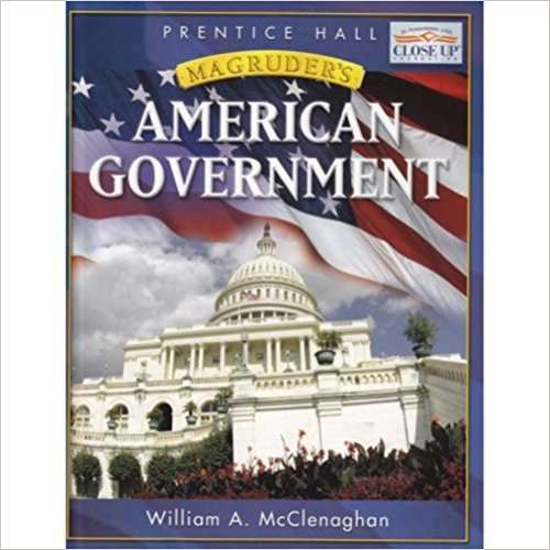 Book cover of Magruder's American Government