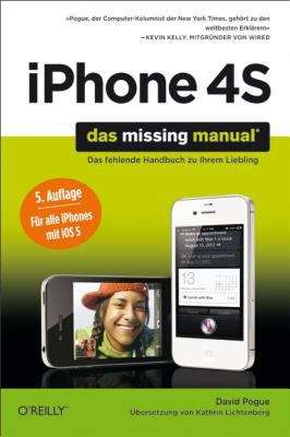 Book cover of iPhone 4S: Das Missing Manual