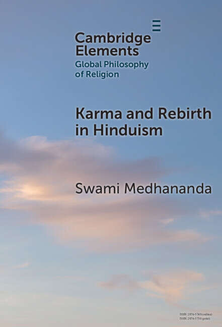 Book cover of Karma and Rebirth in Hinduism (Elements in Global Philosophy of Religion)