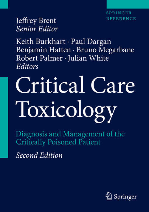 Book cover of Critical Care Toxicology