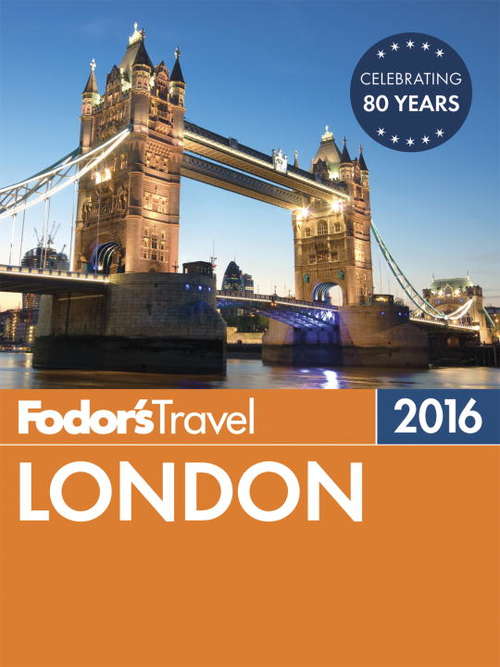 Book cover of Fodor's London 2016