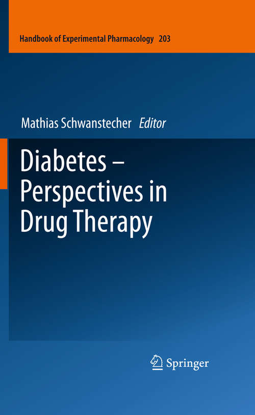 Book cover of Diabetes - Perspectives in Drug Therapy