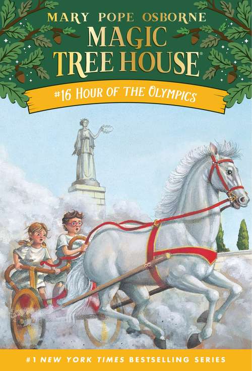 Book cover of Hour of the Olympics (Magic Tree House #16)