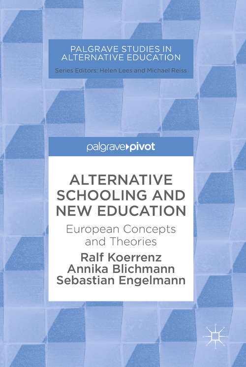 Book cover of Alternative Schooling and New Education