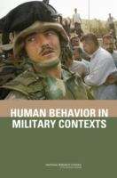Book cover of Human Behavior In Military Contexts