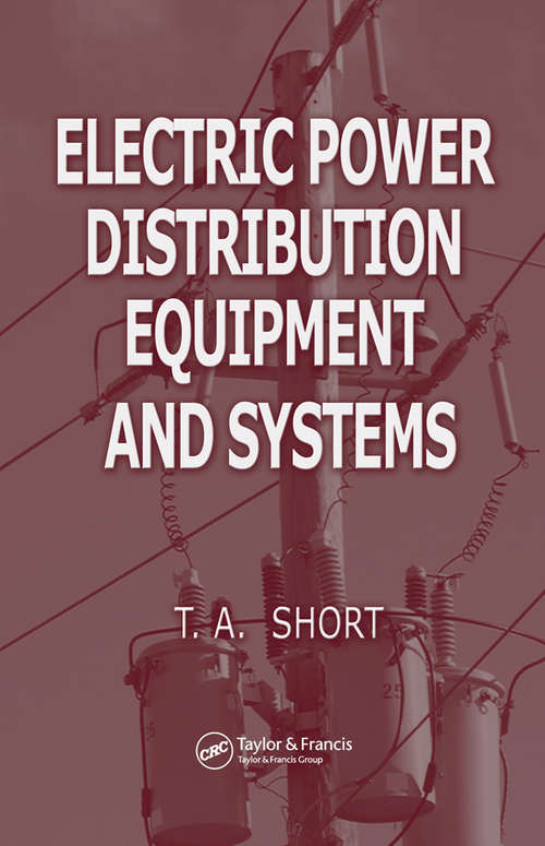 Book cover of Electric Power Distribution Equipment and Systems