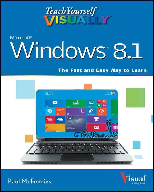 Book cover of Teach Yourself VISUALLY Windows 8.1