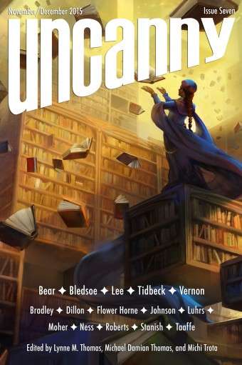 Book cover of Uncanny Magazine Issue Seven