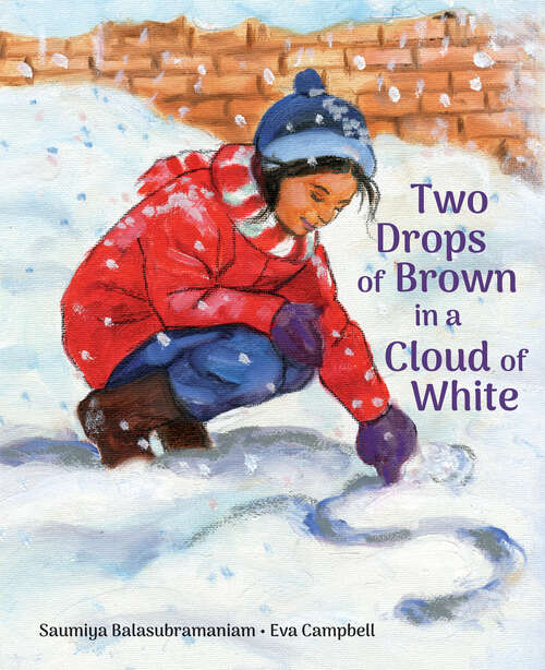 Book cover of Two Drops of Brown in a Cloud of White