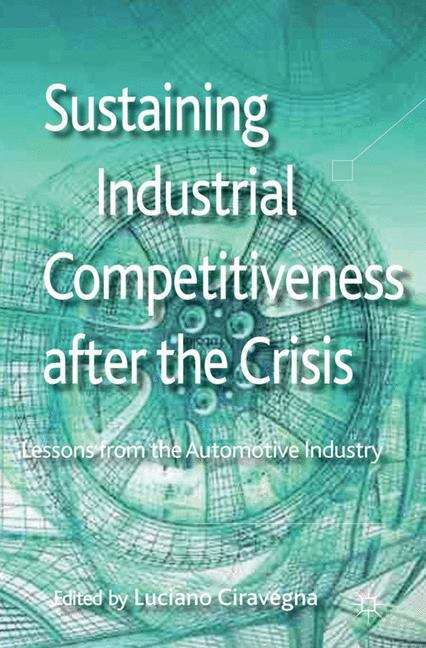 Book cover of Sustaining Industrial Competitiveness after the Crisis