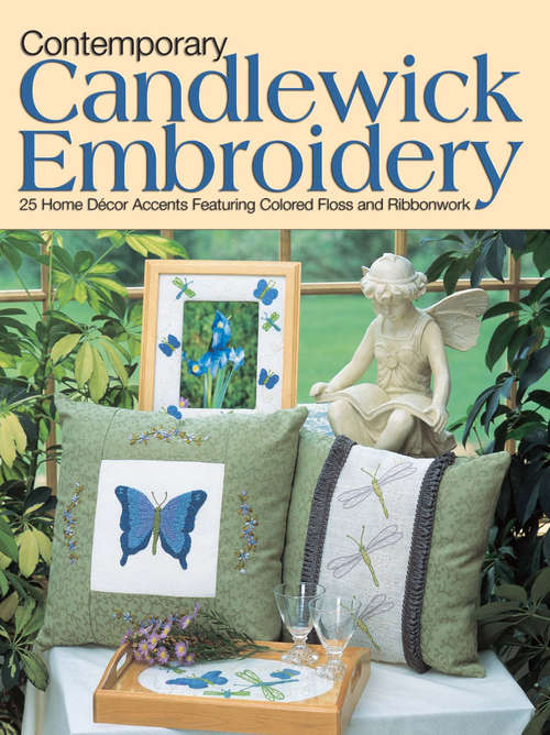 Book cover of Contemporary Candlewick Embroidery