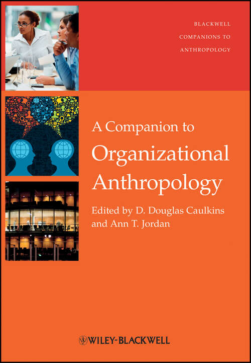 Book cover of A Companion to Organizational Anthropology