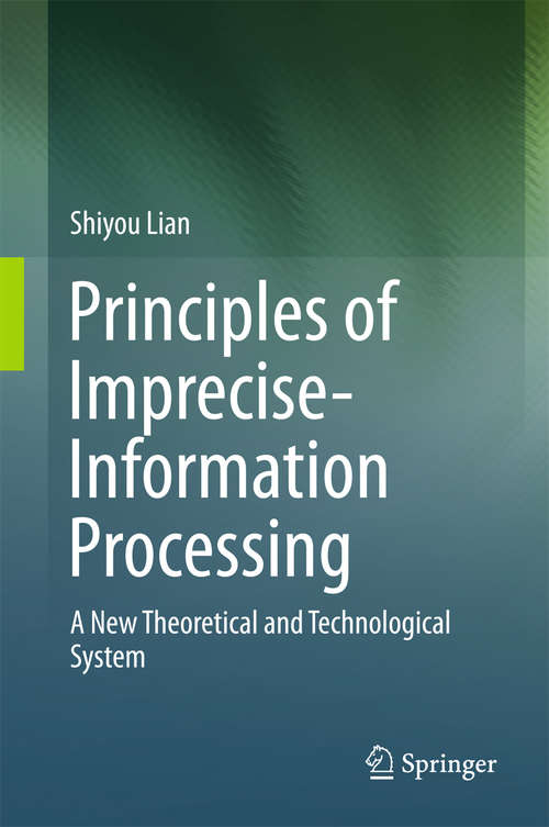Book cover of Principles of Imprecise-Information Processing