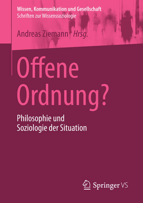 Book cover of Offene Ordnung?