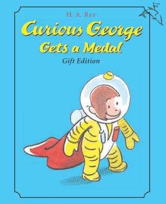 Book cover of Curious George Gets a Medal