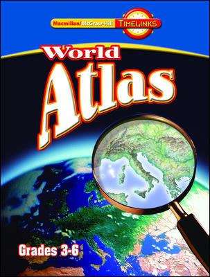 Book cover of World Atlas: Grade 3-6