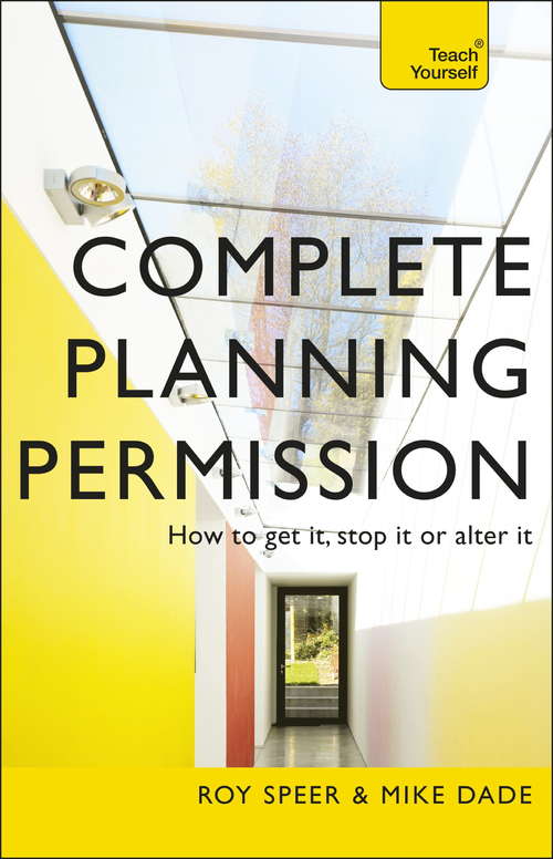 Book cover of Complete Planning Permission: Teach Yourself
