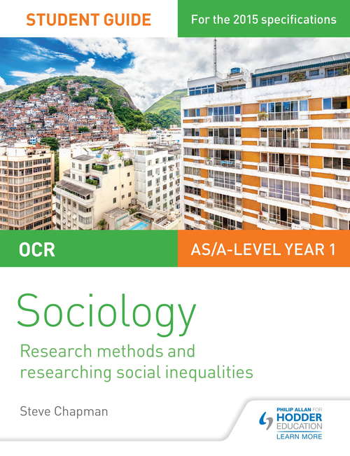 OCR Sociology Student Guide 2: Researching and understanding social inequalities