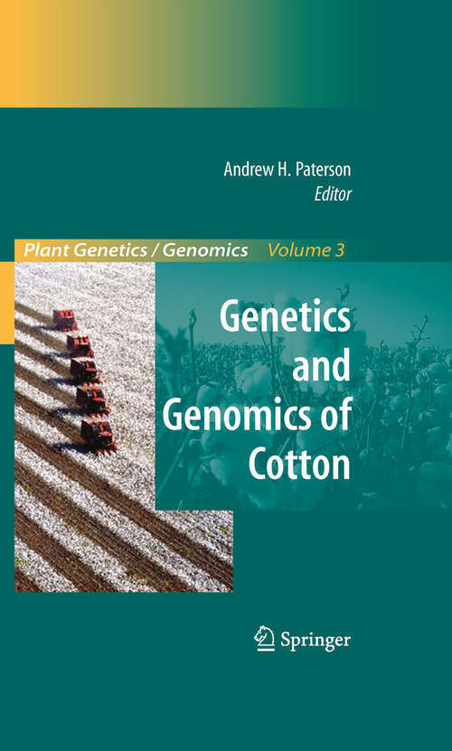Book cover of Genetics and Genomics of Cotton