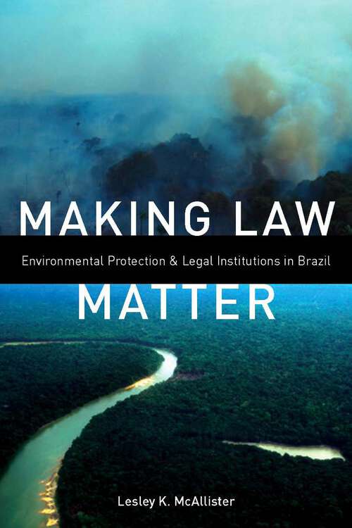 Book cover of Making Law Matter