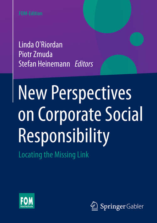 Book cover of New Perspectives on Corporate Social Responsibility