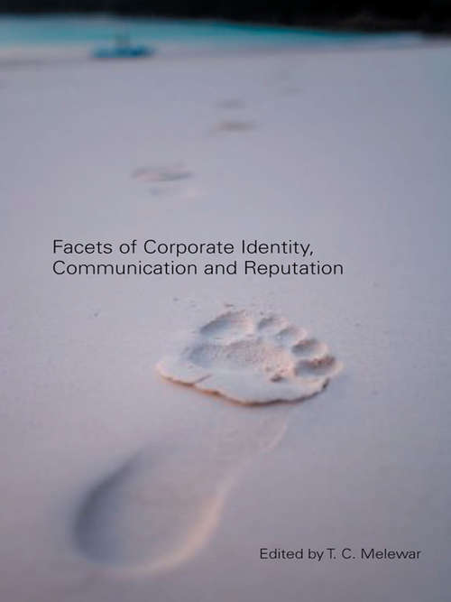 Book cover of Facets of Corporate Identity, Communication and Reputation