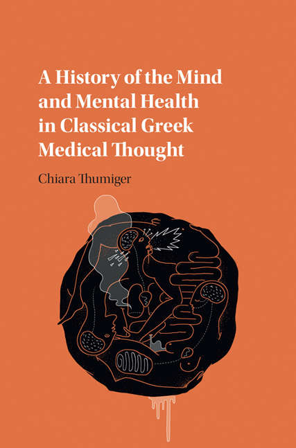 Book cover of A History of the Mind and Mental Health in Classical Greek Medical Thought