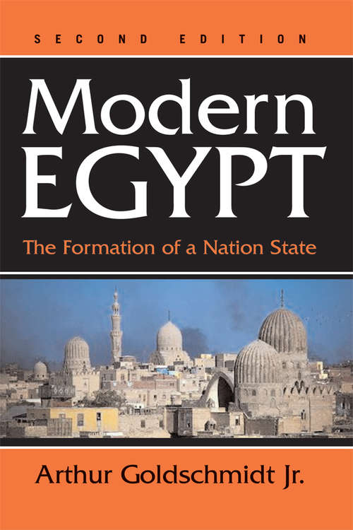 Book cover of Modern Egypt: The Formation Of A Nation-state (2)